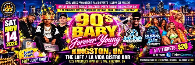 90s Baby Forever Young Kingston edition