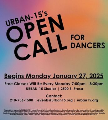 URBAN-15's Open Call for Dancers