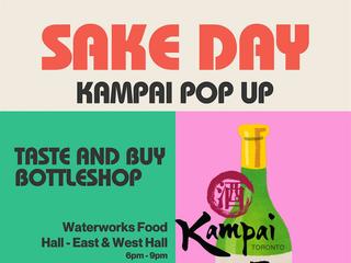 Sake Day - Kampai Pop Up - Taste & Buy Bottle Shop