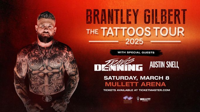 Brantley Gilbert: The Tattoos Tour 2025