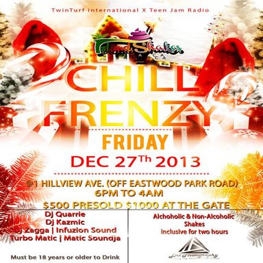Island Shake Jamaica "CHILL FRENZY"