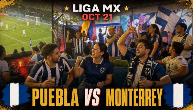 Puebla vs Monterrey