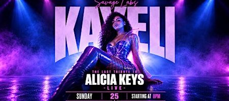 KAYELI – The Last Tribute to Alicia Keys Live