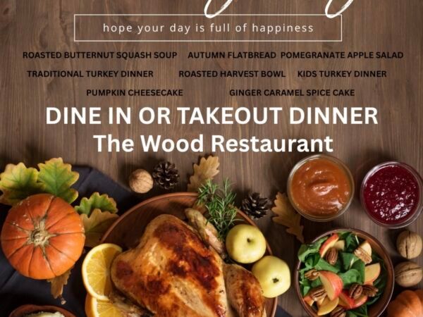 Thanksgiving Dinner from The Wood