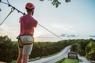 Bransons Best Zipline - Great Woodsman Canopy Tour