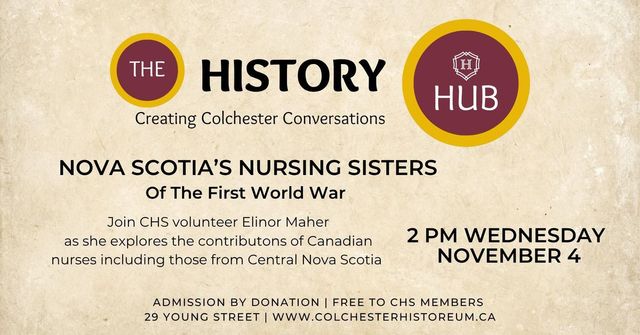 HIstory Hub Nova Scotias Nursing Sisters of the First World War"