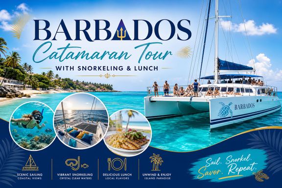 Barbados: Catamaran Tour with Snorkeling & Lunch 2026