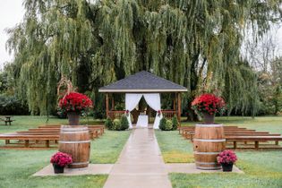 Outdoor Area at Gizio Recreation & Banquet Centre