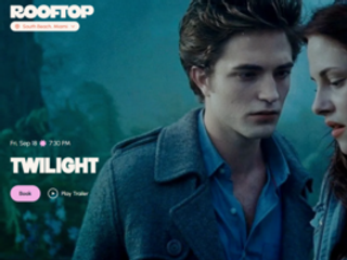 Rooftop Cinema Club Presents Twilight