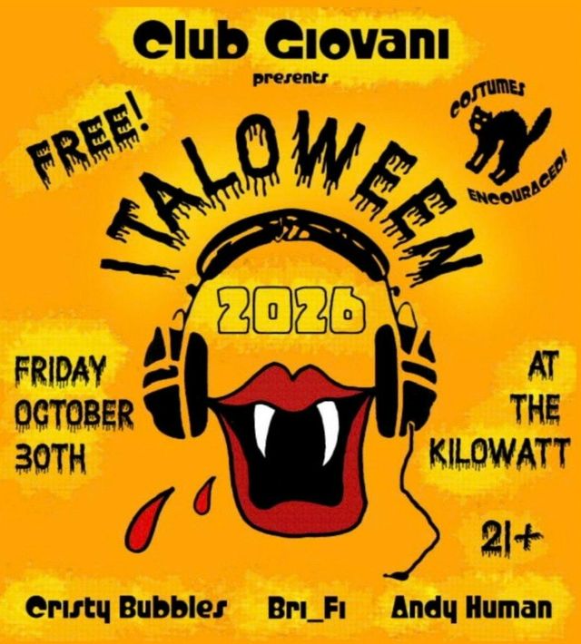 ITALOWEEN with DJs Club Giovanni