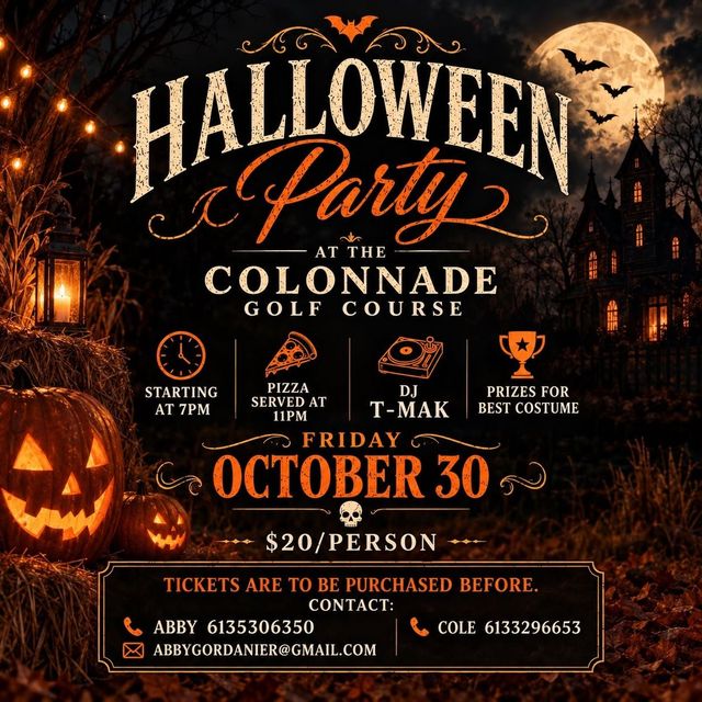 Colonnade Halloween Party