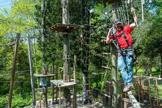 Adventure Park Ziplining and Climbing in Nashville