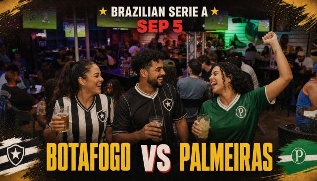 Botafogo vs Palmeiras