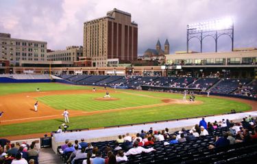 New Hampshire Fisher Cats at Akron RubberDucks