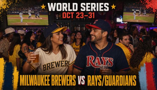 Rays/Guardians vs Brewers World Series at Grails