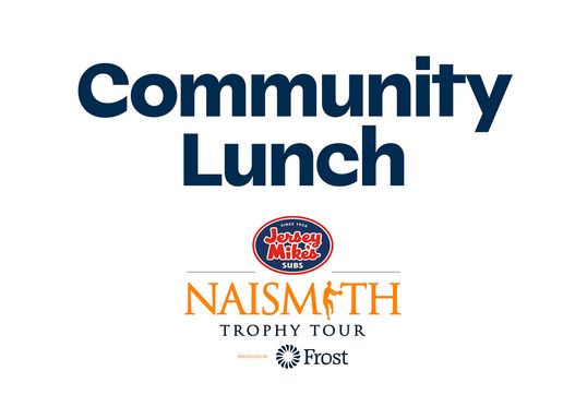 Naismith Trophy Tour Community Lunch