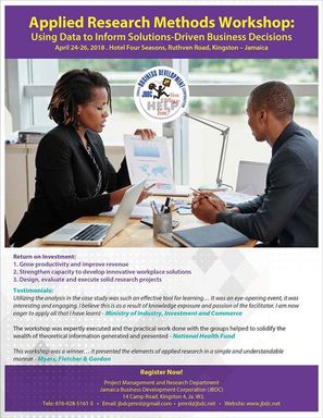 Applied Research Methods Workshop