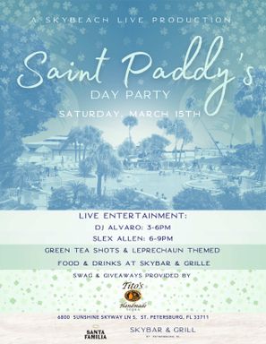 St. Paddy's Day Live at SkyBeach Hotel & Marina
