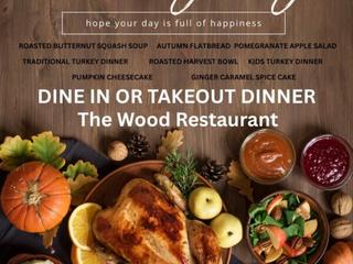 Thanksgiving Dinner from The Wood