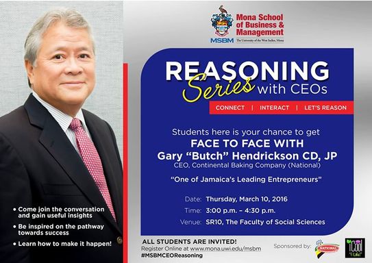 MSBM Reasoning Series with CEOs