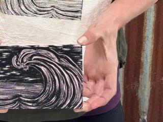 Printmaking with Nina #2