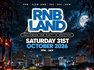 RNBLAND - Late Night RnB Halloween Party in Houston