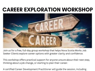 Career Exploration Workshop