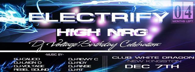 RumBar Electrify:"High N R G" X Dj-Voltage Birthday Party