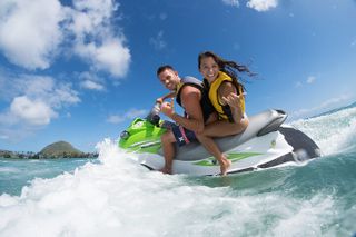 Oahu: Jet Ski and Banana Boat on Maunalua Bay Exclusive Combo