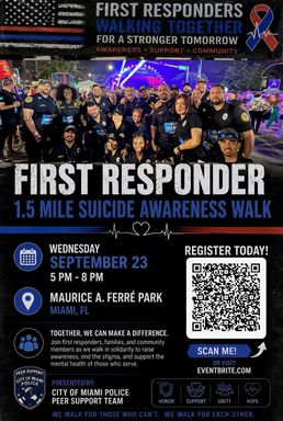 First Responder Suicide Awareness Walk — Bayfront Park Management Trust