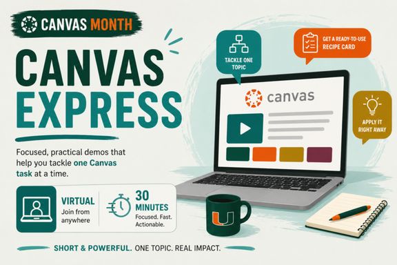 💻 Canvas Express: Course Structure & Module Design (Virtual)