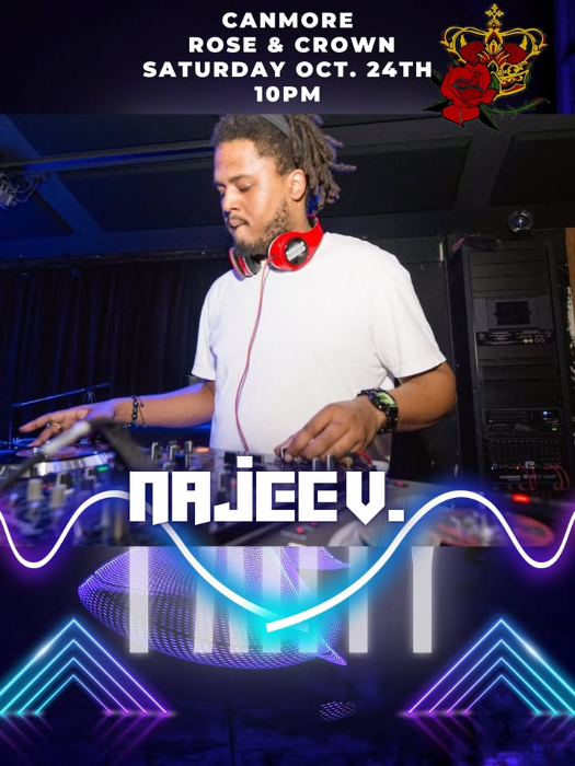 DJ Najee V. live at The Canmore Rose & Crown