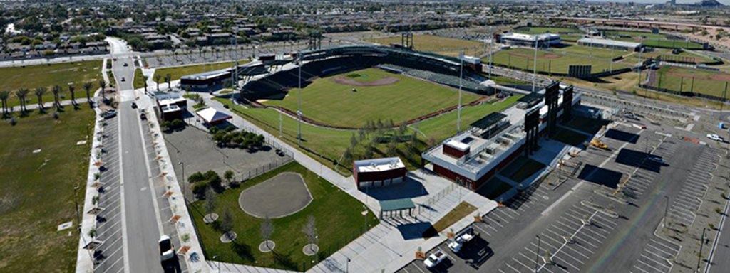 Sloan Park, spring training site of the Chicago Cubs