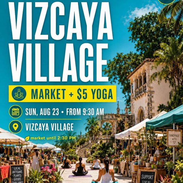 YOGA AT VIZCAYA