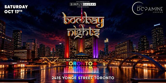 BOMBAY NIGHTS | Canada's Longest Running Bollywood Party