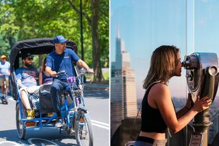 Central Park Pedicab Tour & Top of the Rock Ticket