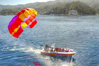 Catalina Island Parasailing First Trip of the Day