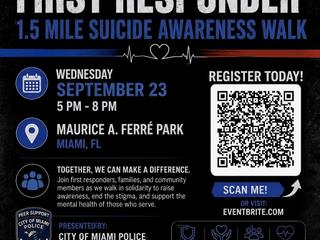 First Responder Suicide Awareness Walk — Bayfront Park Management Trust