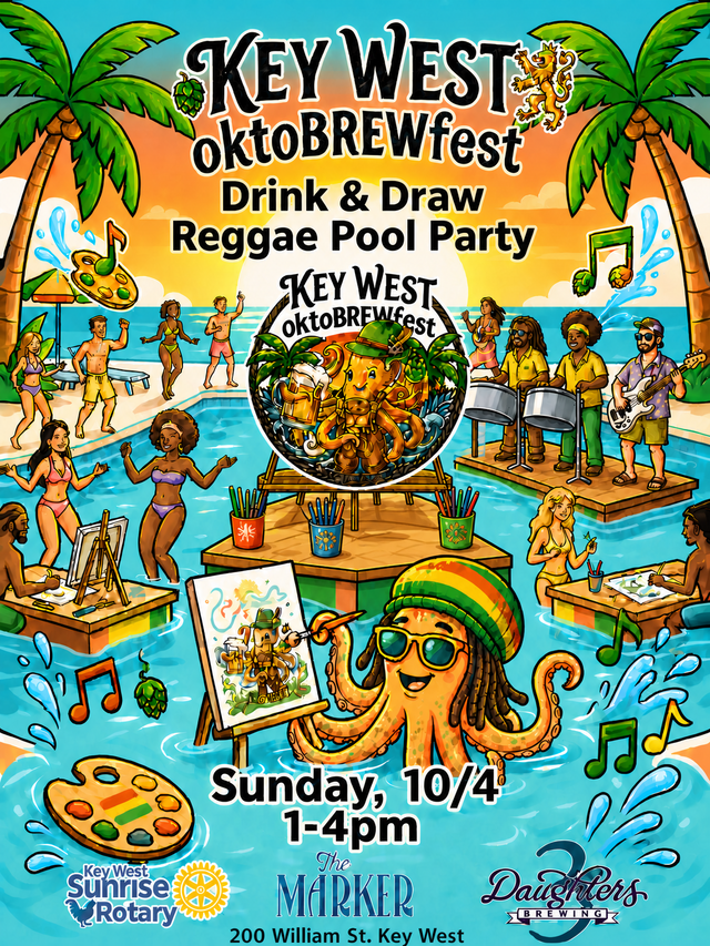Brewfest Pool Party at The Marker Key West Harbor Resort on October 4