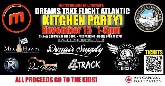 Dreams Take Flight Atlantic - Kitchen Party!