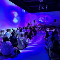 The Hub + Projection Room at Arcadia Earth