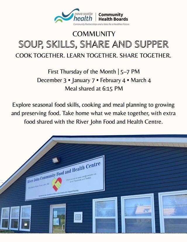 Community Soup skills share and supper