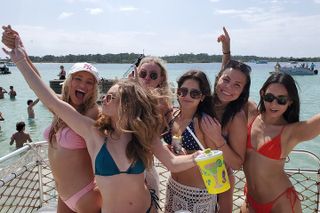 Private 6 Passenger Cruise to Crab Island and Dolphins