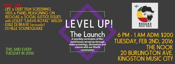 Level UP!: Reggae Music is a message of Redemption & Peace