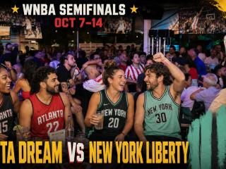 Liberty vs Dream WNBA Semifinals at Grails