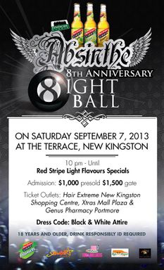 ABSINTHE 8TH ANNIVERSARY