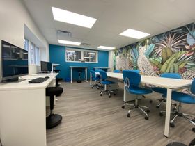Open Desk Space at Flex Space Coworking Office & Event Space