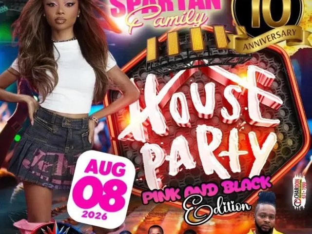Spartan Family 10th Anniversary Kouse Party: Pink and Black Edition