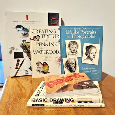 ART SUPPLIES, BOOKS AND ODDITIES!