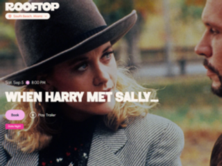 Rooftop Cinema Club Presents When Harry Met Sally...